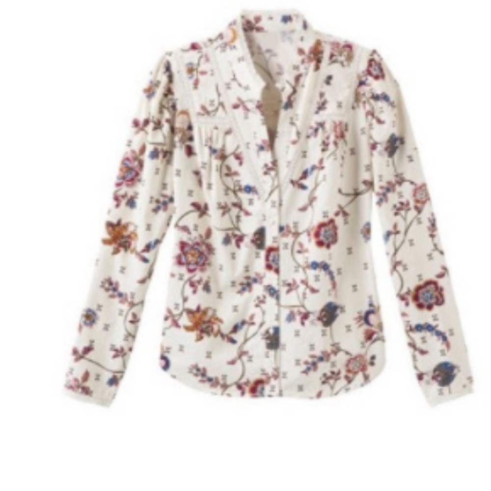 NWT Matilda Jane Good Hart Floral Monica Blouse Shirt